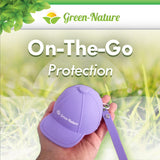 Green-Nature Mosquito Repellent Slap Bracelet , Wristband 3 Pack with Cartoon Figures Lilac Hat - the green nature store